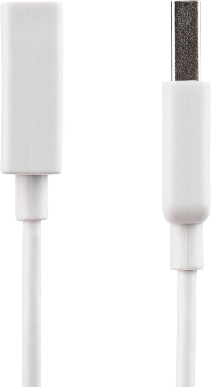StarTech.com 2m White USB 2.0 Extension Cable Cord - A to A - USB Male to Female Cable - 1x USB A (M), 1x USB A (F) - White, 2 meter (USBEXTPAA2MW)