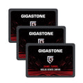 Gigastone 256GB Game Turbo SSD (3-Pack) Up to 540MB/s with SLC Caching Gaming/PC/Desktop/Laptop Upgrade SSD 5-Year Warranty 2.5" SATA Internal Disk Solid State Drives 2.5 inches SATA 3.0 Disk