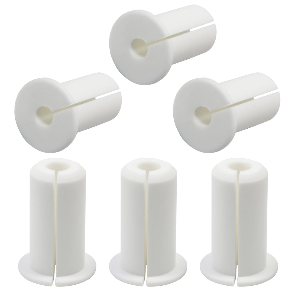 EASYEAH 6pc White Starlink Cable Grommets 3/4" Silicone Wire Hole Grommet