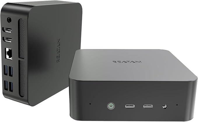 Mini Gaming PC, AMD Ryzen 9 7940HS 32GB DDR5 1TB SSD 5600 MHz, Alloy 9 Desktop Gaming Mini Computers, Radeon 780M Graphics, 2.5Gbps LAN, HDMI 2.1, 8K USB 4.0 Wi-Fi 6E/BT5.3 (3-Year After-Sale Support)