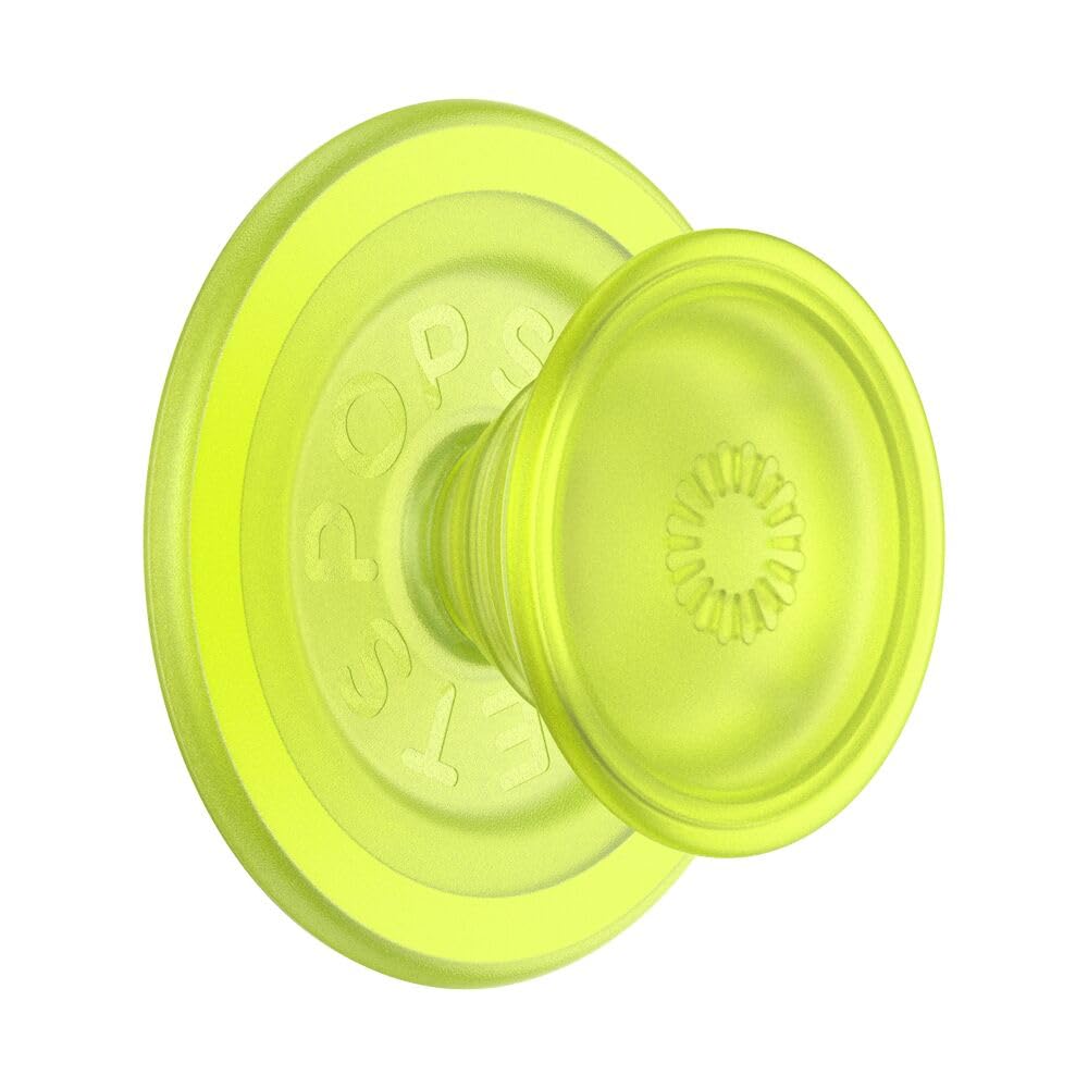 PopSockets Phone Grip for MagSafe, Magnetic Holder- Chartreuly