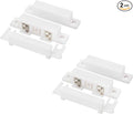2Pcs Magnetic Reed Switch Wired Surface Mount Normally Closed NC Contact Sensor Alarm Magnetic Door Switch with 2 Wires, PVC, MC-31