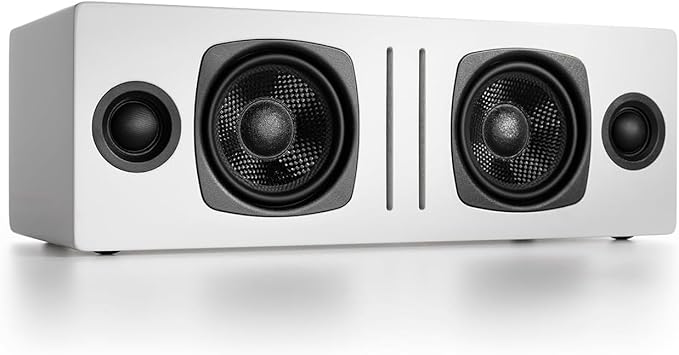 Audioengine All in One A2+ (B2) Portable Wireless Speaker - Audio with Lossless aptX Bluetooth and Analog Audio Input for Phone, Tablet, and Computers
