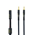 Arklove 18ft Shielded 1/8" aux Input 3.5mm Female to 2X 3.5 Output Splitter Stereo Audio Video Cable Out 3.5 Male to Two 3.5 Male in Dual 2 Speaker for Smartphone, Computer,pc Mp3 Earphone