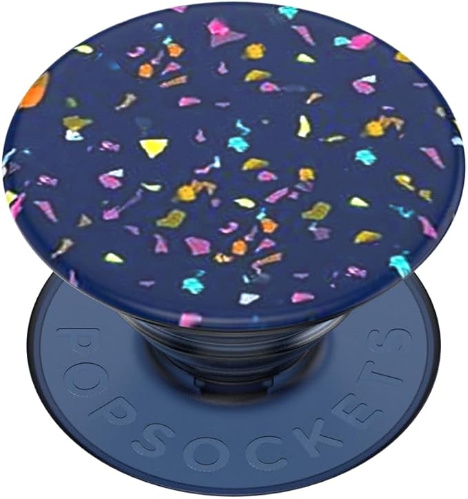 PopSockets Phone Grip with Expanding Kickstand, Adhesive Grip, Popout - Circus Regrind French Navy