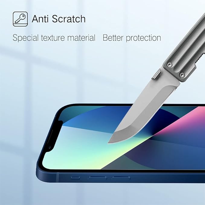 PERFECTSIGHT Compatible for iPhone 14, iPhone 13, iPhone 13 Pro Screen Protector 6.1 Inch 2 Pack HD Clear Premium Tempered Glass Case Friendly 9H Hardness Bubble Free Easy Installation