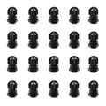CGELE Cable Gland 20 Pack Plastic Waterproof Adjustable Connector 3-7mm PG7 Strain Relief Cord Connectors Joints Nylon with Gaskets