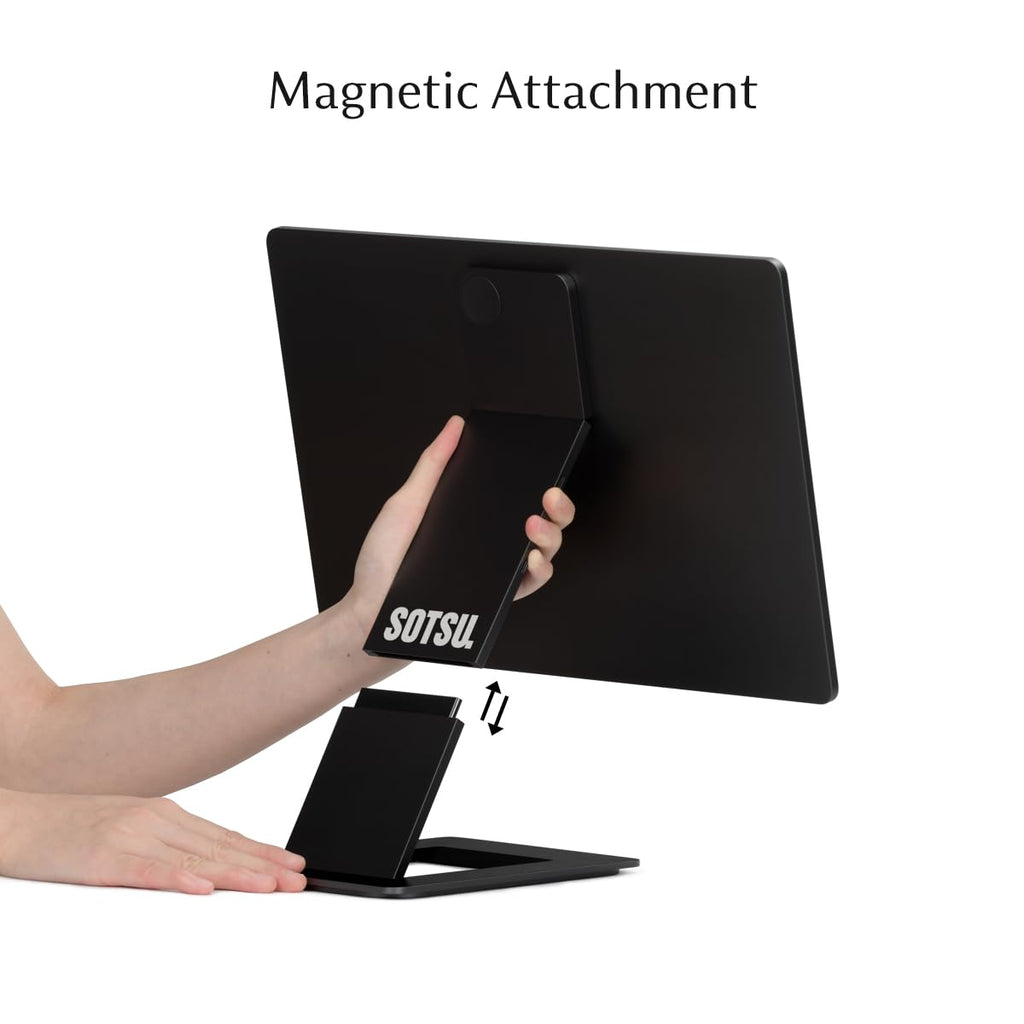 SOTSU FlipAction Pro 16" Gen 2 | 2.5K Portable Monitor | 2560 x 1600 (WQXGA) | 120 Hz | 100% DCI-P3 | 400 Nits | Pivot Rotate | Full Metal CNC | Perfect Match for Mac and Windows (Universe Black)