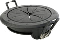 Construct Pro Speedy Spring-Lock Cable Pass Through Port, 2 inch Inner Diameter, Black CON6061SPZ