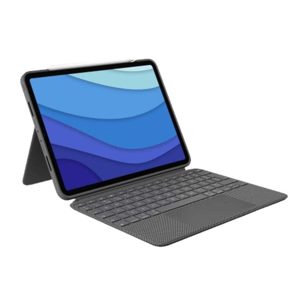 Logitech Combo Touch iPad Pro 11-inch Keyboard Case - Oxford Gray