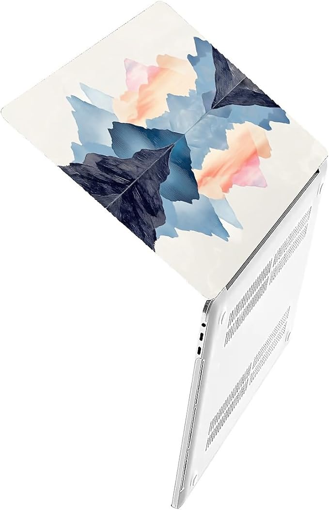 Compatible with MacBook Air 13.3 13.6 Inch Case 2022 2021 2020 2019 Plastic Hard Shell Case Cover,13.6 Air (A2681) M2 2022, Mountains and Water