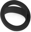 Magnetic Silicone Ring Grip Phone Holder, Loop Grip Phone Holder,Magnetic Phone Loop,Magsafe Phone Grip,Compatible with Magsafe for iPhone 16/15/14/13/12 Series (Black)