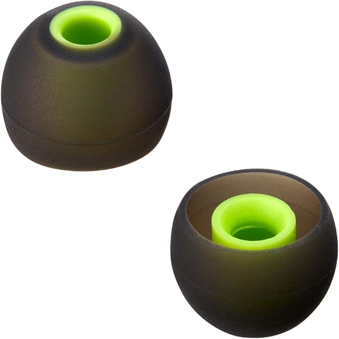 Earbud Tips Soft Silicone Earbuds Replacement Tips Fit for in-Ear Headphones(Inner Hole from 3.8mm - 4.2mm Earphones) 9 Pairs S/M/L