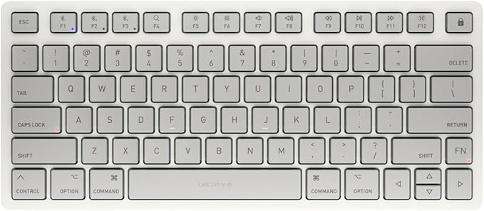 Cherry KW 7100 Mini BT for MAC Keyboard Compact Multi-Device Office with Mac Layout