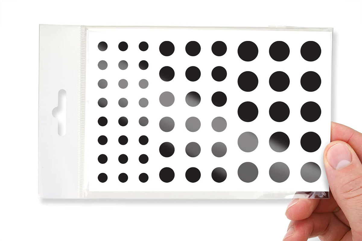 BLOCKED Original Vinyl Webcam Cover Stickers | Restickable & Stackable Privacy Covers | for All Camera-endable Devices | 3-Sizes | 57 White (Ultra Glossy)