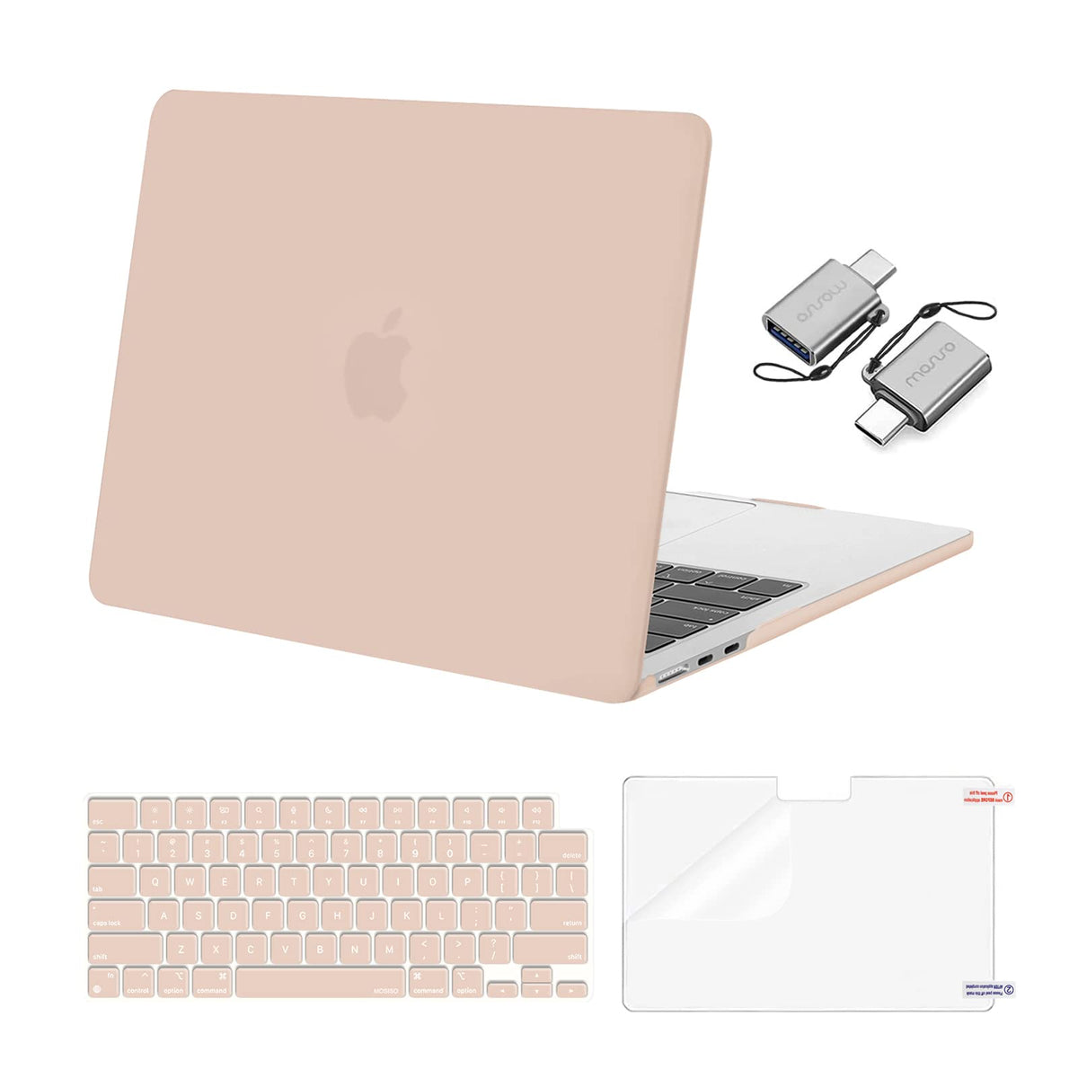 MOSISO Compatible with MacBook Air 13 inch Case M5 2026 M4 M3 M2 2025-2022