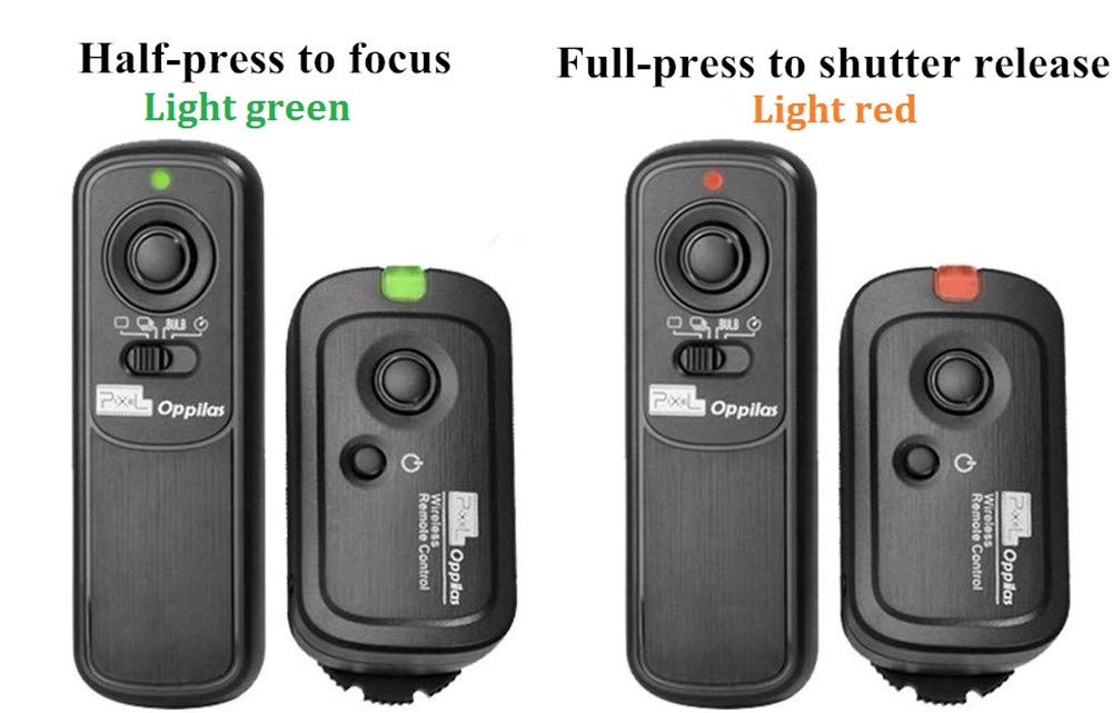 2.4GHz Remote Shutter Release RW221-E3 Compatible with Canon Olympus Fuji