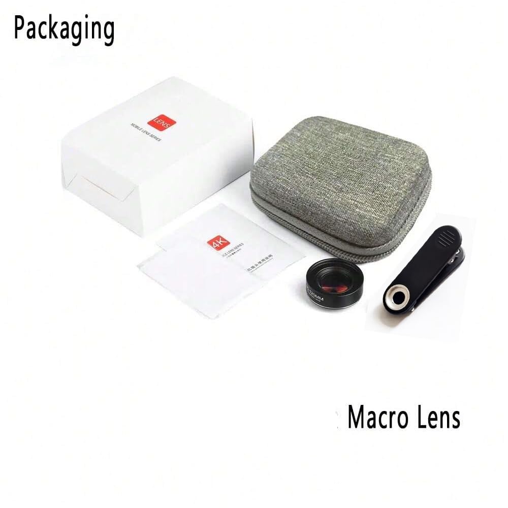 Jevocom 30-120mm Cell Phone Macro Lens, for ipad,iPhone,Samsung, Android, Pixel,Phone Macro Lens