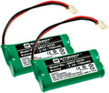 Synergy Digital Cordless Phone Batteries, Compatible with Vtech CS6529 Cordless Phone, (Ni-MH, 2.4V, 750 mAh) Ultra Hi-Capacity, Combo-Pack Includes: 2 x SDCP-H334 Batteries