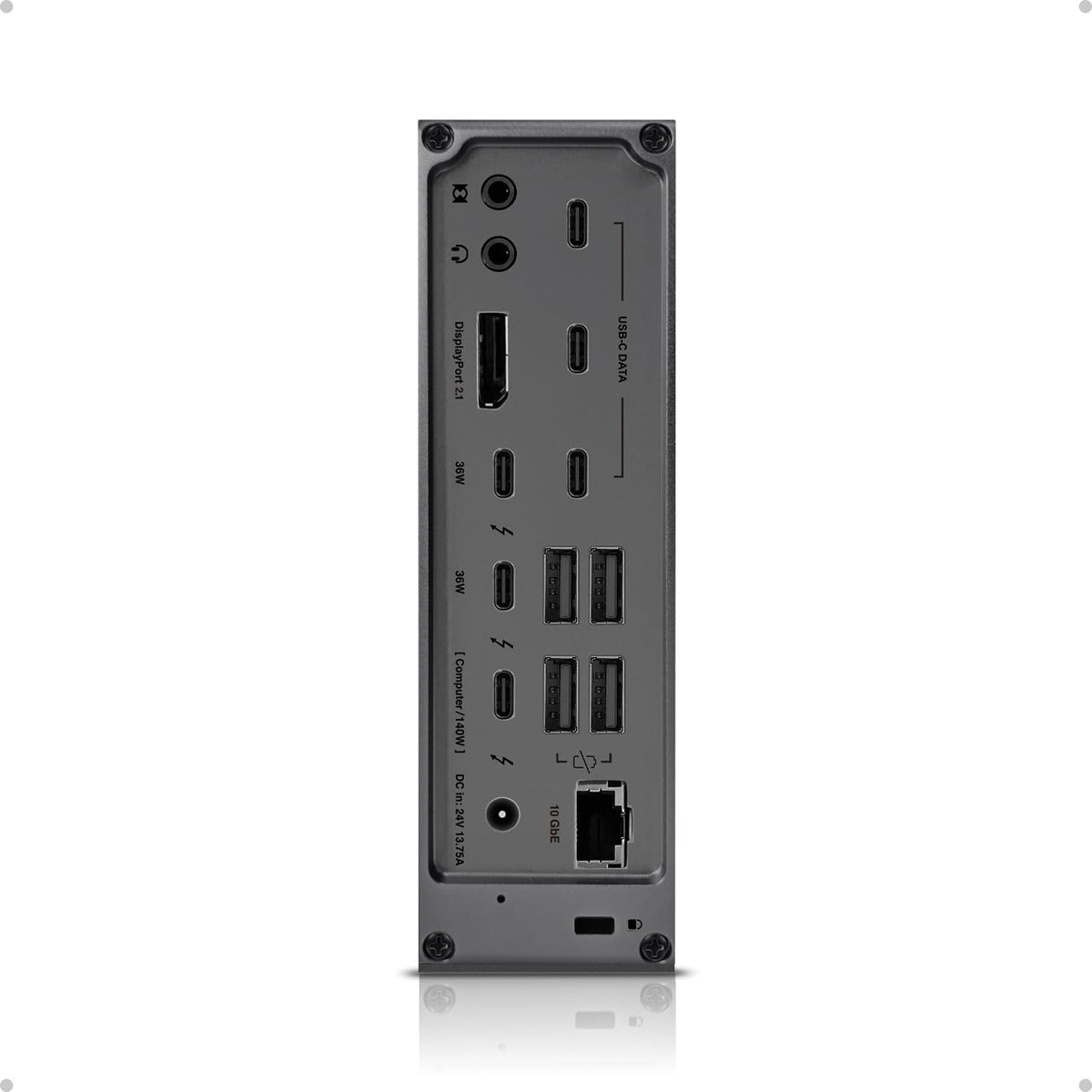 CalDigit TS5 Plus - Thunderbolt 5 Dock - 20 Port, 10Gb Ethernet, TBT-5 x 3