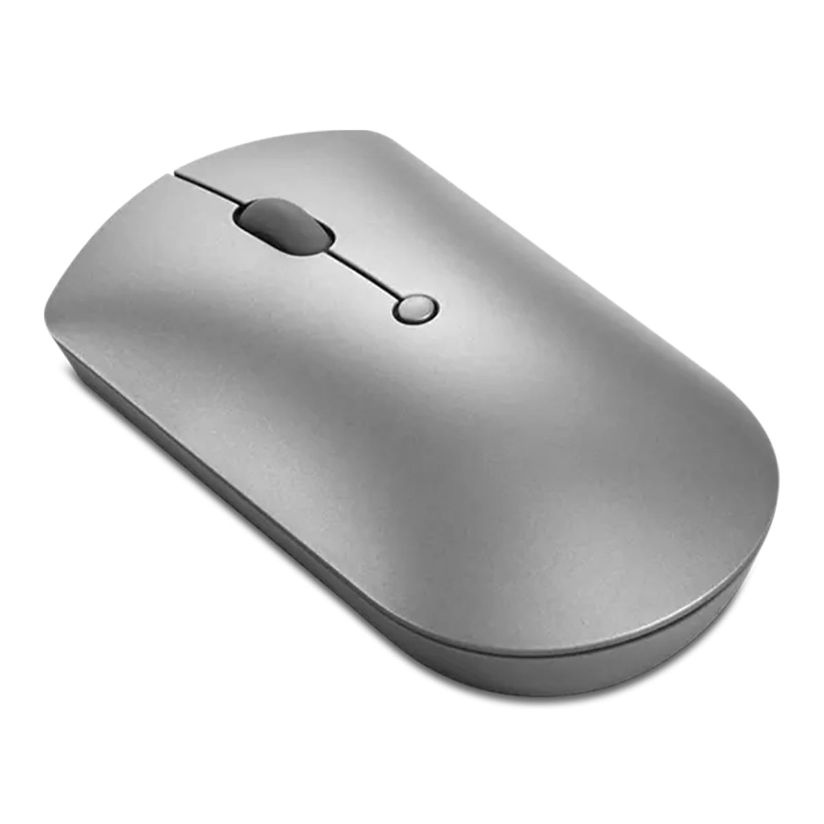 Lenovo Go USB-C Essential Wireless Mouse, 2.4 GHz Nano USB-C Receiver, Adjustable DPI, Rechargeable Battery, Ambidextrous, GY51C21210, Grey