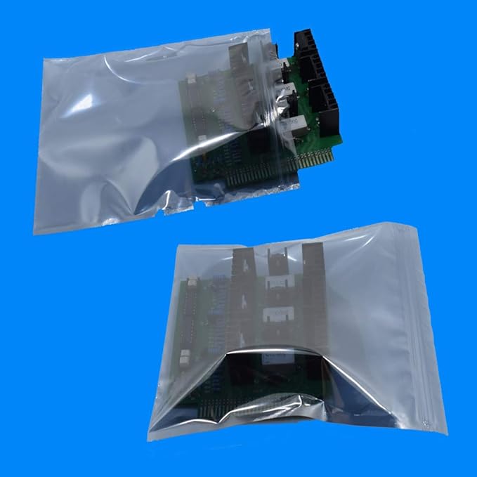 Anti Static Bags,ESD Bags,100pcs Mixed Sizes Antistatic Resealable Bag for 3.5 Hard Drive, 2.5 Solid State Drive with Labels, ESD Shielding Bag for Varieties of Electronic Device