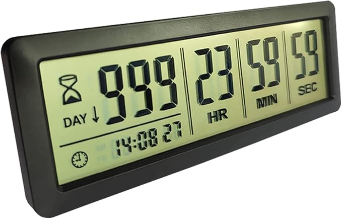 MOSTRUST Digital Countdown Days Timer Clock