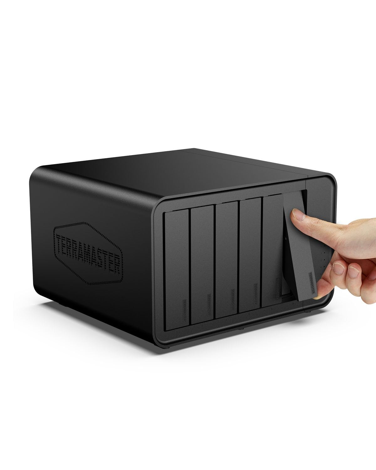 TERRAMASTER F6-424 NAS Storage 6Bay - N95 Quad-Core CPU, 8GB DDR5 RAM, Dual 2.5GbE Ports, Network Attached Storage with High Performance (Diskless)