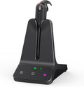 Yealink DECT Wireless Headset WH63 E2,Teams Certified,Single Ear(Mono) Office Headset for Desk Phone and Computer Softphone,Noise Cancelling Mic, 607Ft Range,3 Wearing Styles