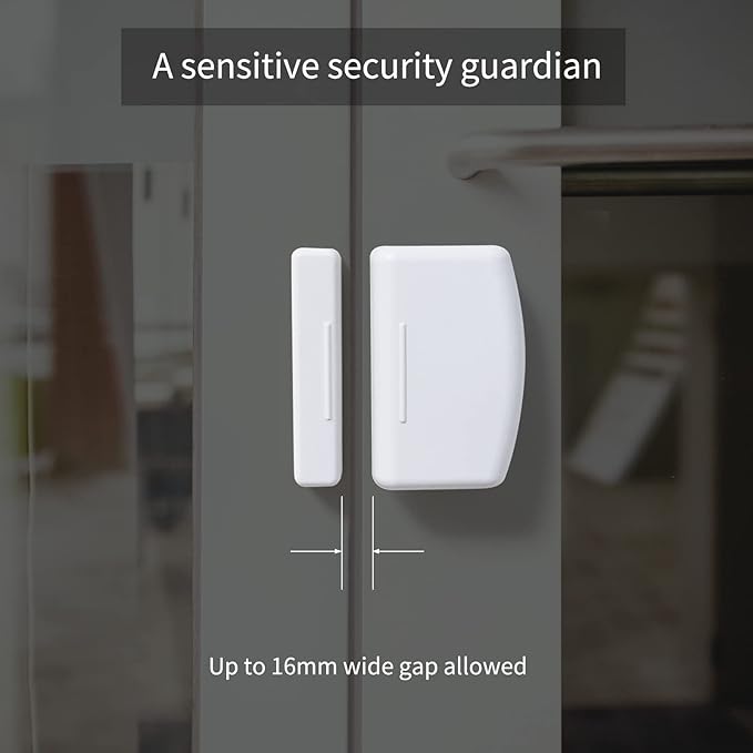 THIRDREALITY Zigbee Contact Sensor 2 Pack,Door and Window Monitor, Home Automation,Works with Home Assistant,SmartThings,Aeotec,Homey,Hubitat or Echo Devices with Build-in Zigbee Hub,hub Required