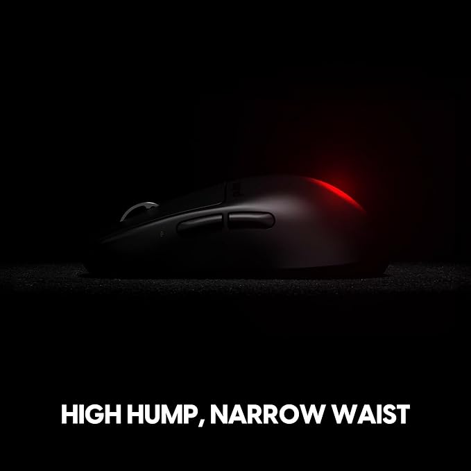 Pulsar Gaming Gears X2H v3 ES Wireless Gaming Mouse, Ultra Lightweight 1.87 oz (60g), Symmetrical, Optical Switch, 32000 DPI, 750 IPS, XS-1 Sensor, 8k Compatible (Mini, Black)