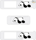 JUNGLE DEER Laptop Camera Cover Slide,Webcam Cover Slide,Protecting Your Privacy Security & Shelter from Breath Lamp – Cute Pattern Design 丨 Fits Laptop & Desktop, PC – Ultrathin for iMac(Cute Panda)