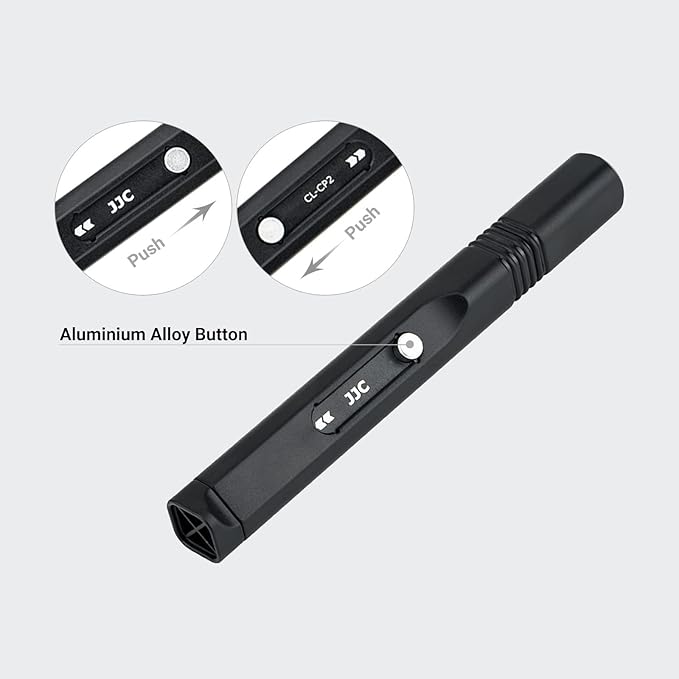 Compact Lens Cleaning Pen,Lens Cleaner Brush for Camera Filters Camcorders Leupold Scope Binoculars Keyboards VR Headset and More Electronics