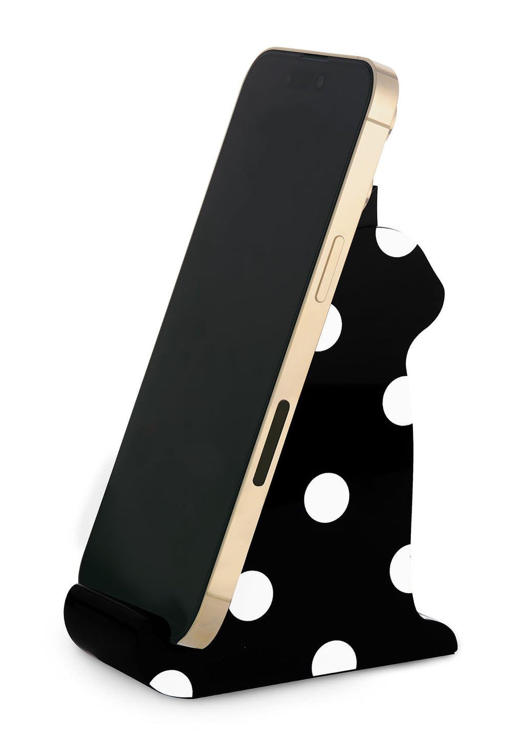 kate spade new york Acrylic Phone Holder, Polka Dot Cat