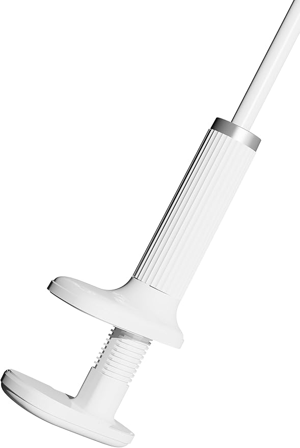 K-MT【38.7inch/98cm】 Tablet Phone Holder Table Desk Gooseneck Mount, Mount Holder Clip with Grip Flexible Long Arm Compatible for ipad iPhone/Switch/Samsung Tabs/Kindle Fire HD K-MT (White)