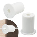 EASYEAH 2pc White Starlink Cable Grommets 1" Silicone Wire Hole Grommet