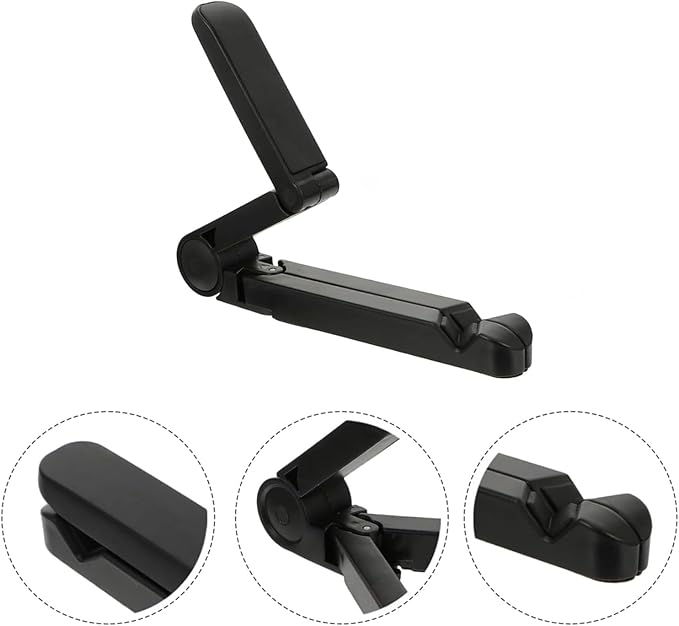 Kado Tablet Stand for Tablet, Adjustable Portable Monitor Holder, Foldable iPad Accessories for Office Compatible with Kindle, Switch, Surface Pro, iPad Pro/Air/Mini, iPhone Pro/Max/Plus