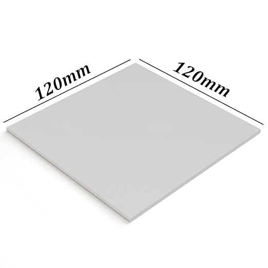 Thermal Pad 14.8 W/mK, 120x120x2.5mm, Non Conductive Heat Resistance High Temperature Resistance, Silicone Thermal Pads for Laptop Heatsink GPU CPU LED Cooler (2.5mm)