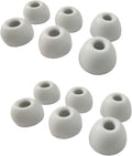 Silicone Ear Tips for Beats Studio Buds Tips Replacement Ear Earbuds Tips Studio Buds+/Fit Pro/Solo Buds for Beats Earbuds, 6 Pairs LMS Gray