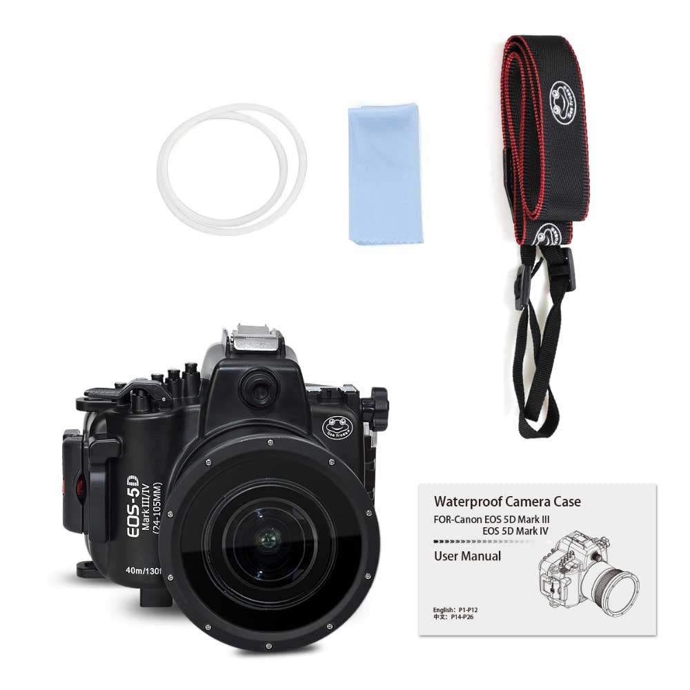 Sea Frogs Camera Case Compatible with Canon EOS 5D Mark III/IV 16-35mm