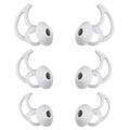 WKYMY Earbud Replacement Tips Silicone Earbud Tips Compatible with Bose Quietcomfort and Sport Headphone Rubber Tips Ear Bud Covers 3 Pairs S M L Gray