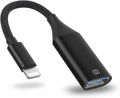 IVSHOWCO Camera Adapter for iPhone, iPad to USB OTG Cable Adapter, Supports USB Flash Drive, Card Reader, Mouse, Keyboard, MIDI