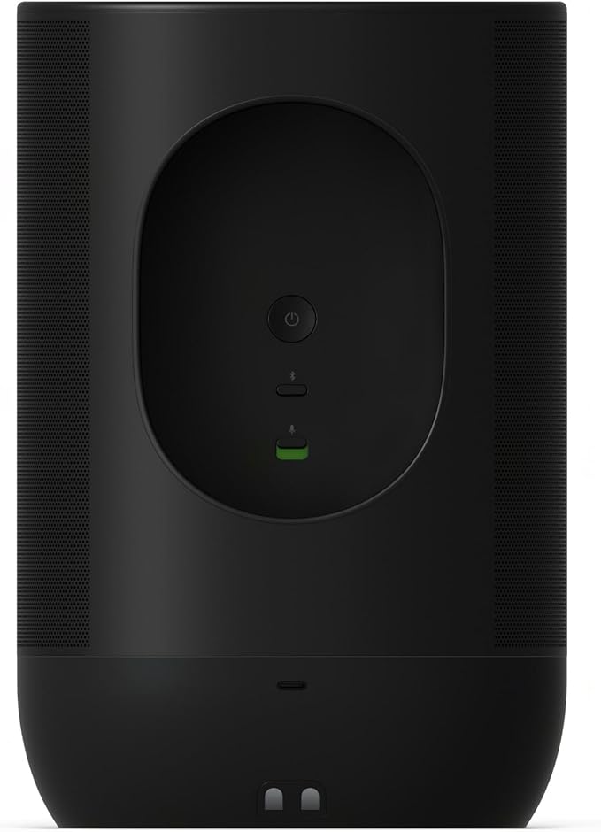 Sonos Move 2 - Black - Wireless Portable Bluetooth Speaker