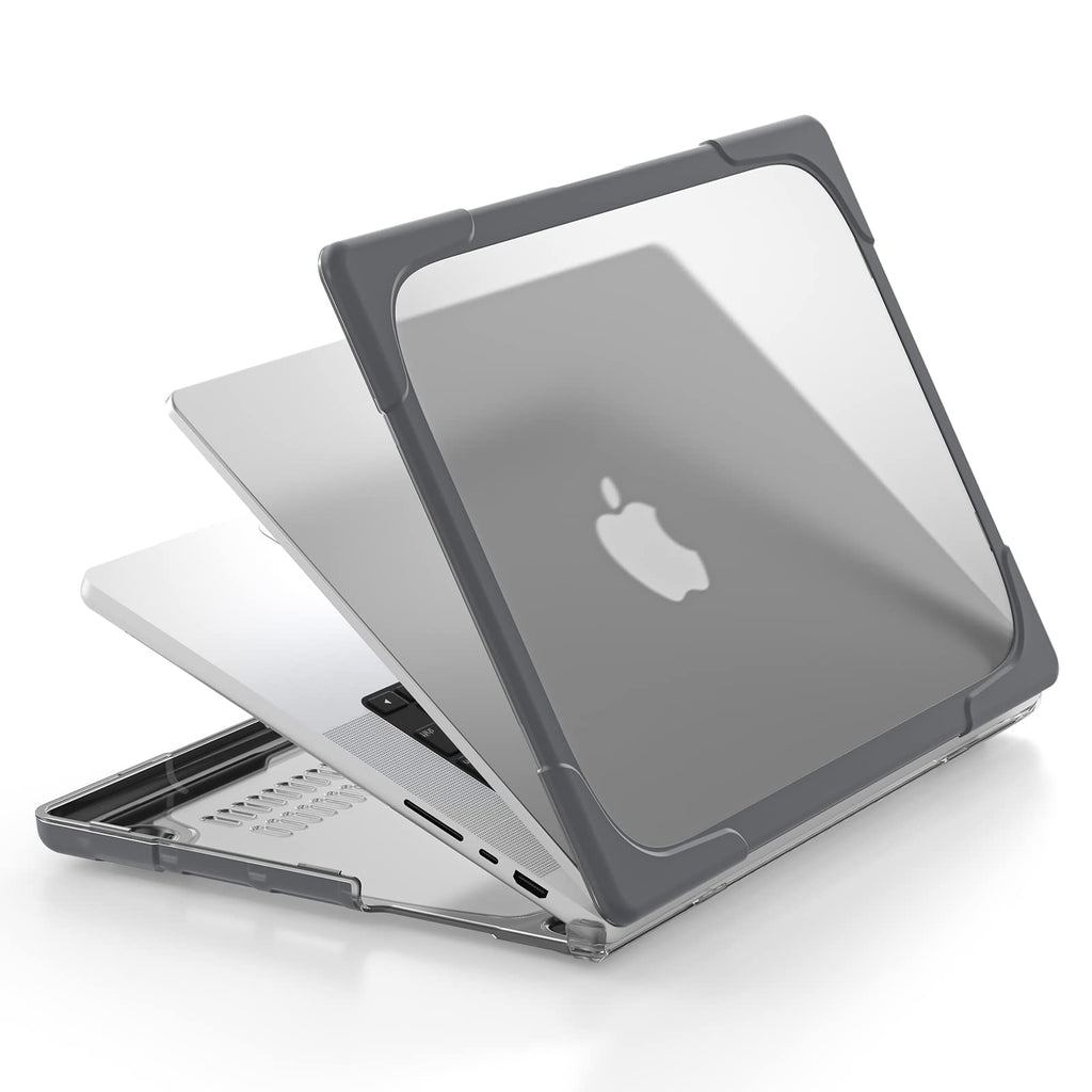Batianda Heavy Duty Case for MacBook Pro 16 inch 2026-2021, Gray