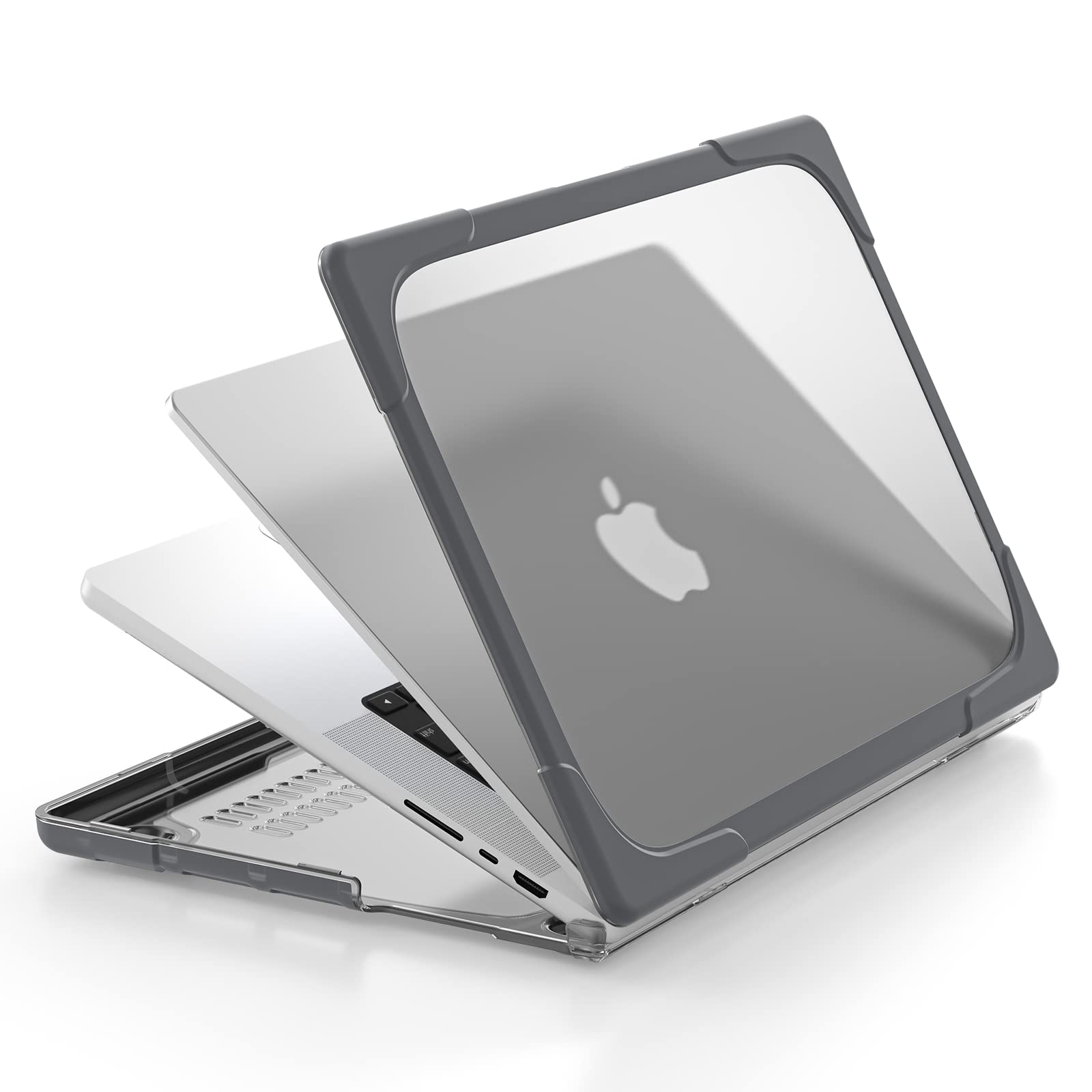 Batianda Heavy Duty Case for MacBook Pro 16 inch 2026-2021, Gray