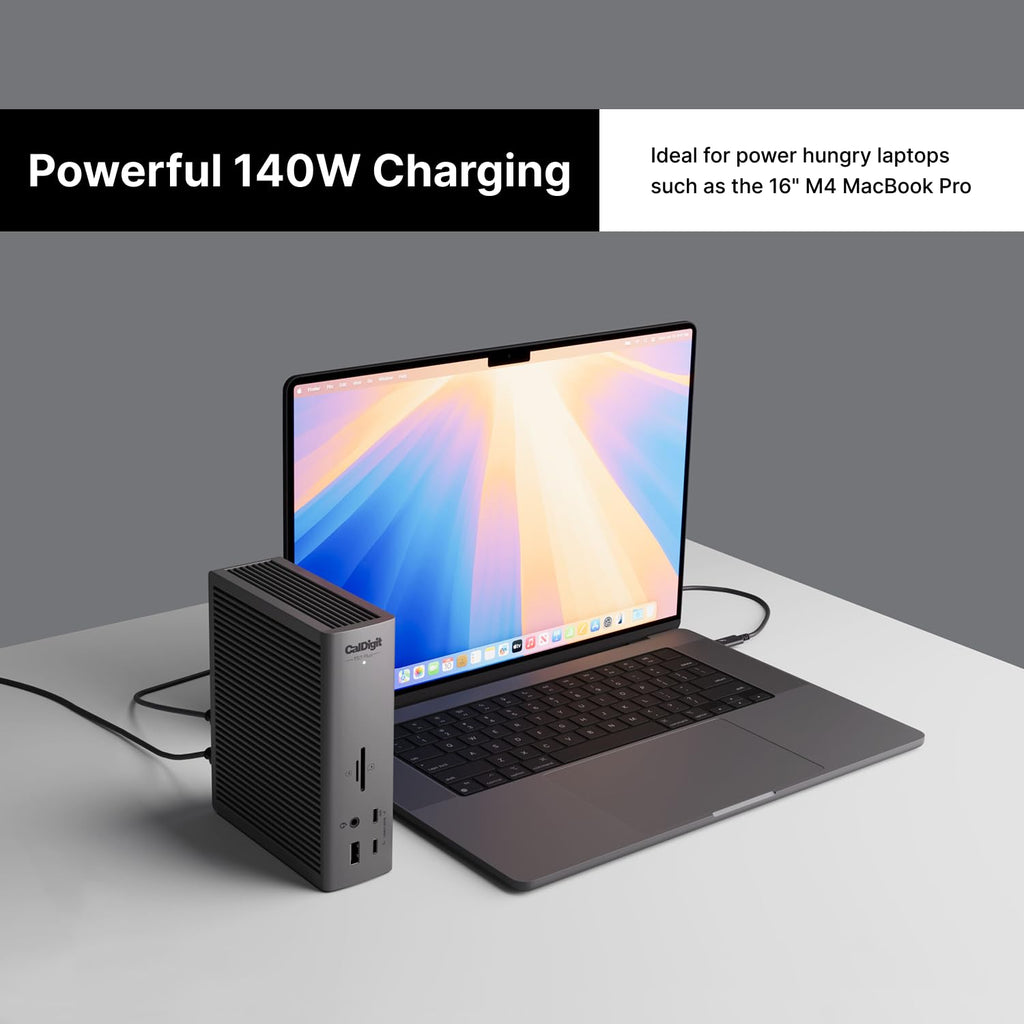 CalDigit TS5 Plus - Thunderbolt 5 Dock - 20 Port, 10Gb Ethernet, TBT-5 x 3