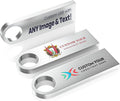 Customizable Flash Drives 128MB, Wooolken Personalized USB 2.0 Thumb Drives 10/20/50/100 Pack, Logo Pendrive Custom Memory Stick USB Engraved Logo (Metal)