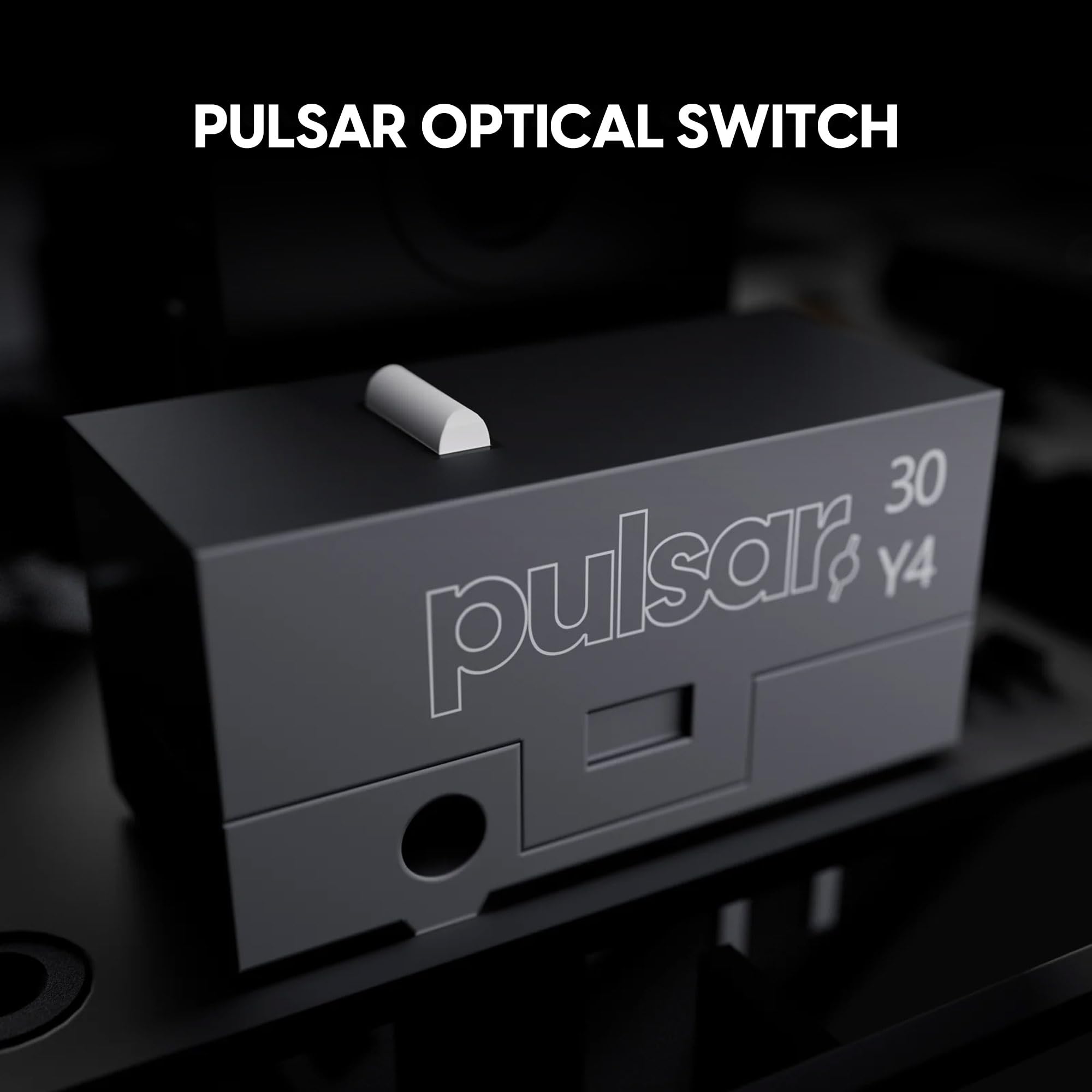 Pulsar Gaming Gears X2 Crazylight Wireless Gaming Mouse, Ultra Lightweight 1.23 oz (35g), Optical Switch, 32000 DPI, 750 IPS, XS-1 Sensor, 8k Compatible (Sunset Haze)