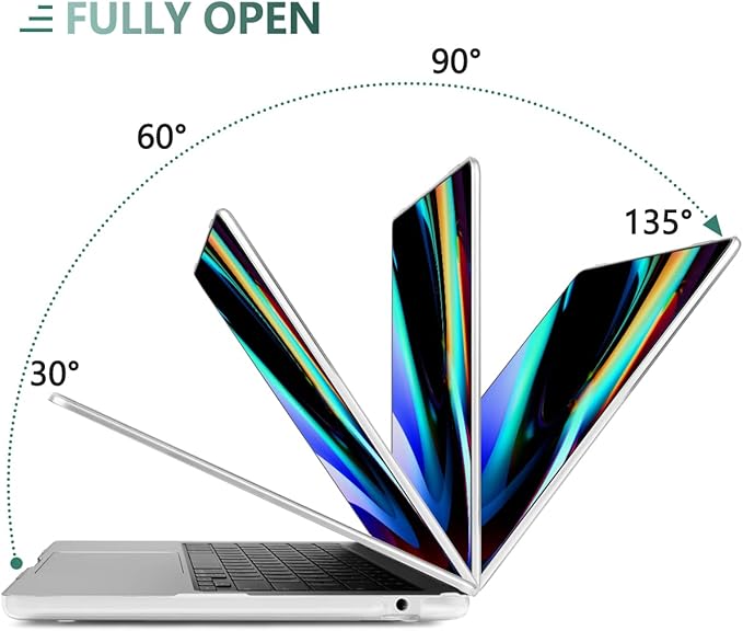 MEEgoodo Case for M4/M3/M2 MacBook Air 13.6 inch Case 2025 2024 2022, Fit Model A3240/A3113/A2681, Laptop Hard Shell with Keyboard Cover Compatible with MacBook Air 13 inch, Birds & Flowers
