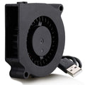 GDSTIME 5V USB Blower Fan 60mm, 60mm x 60mm x 15mm Brushless DC Cooling Blower Fan